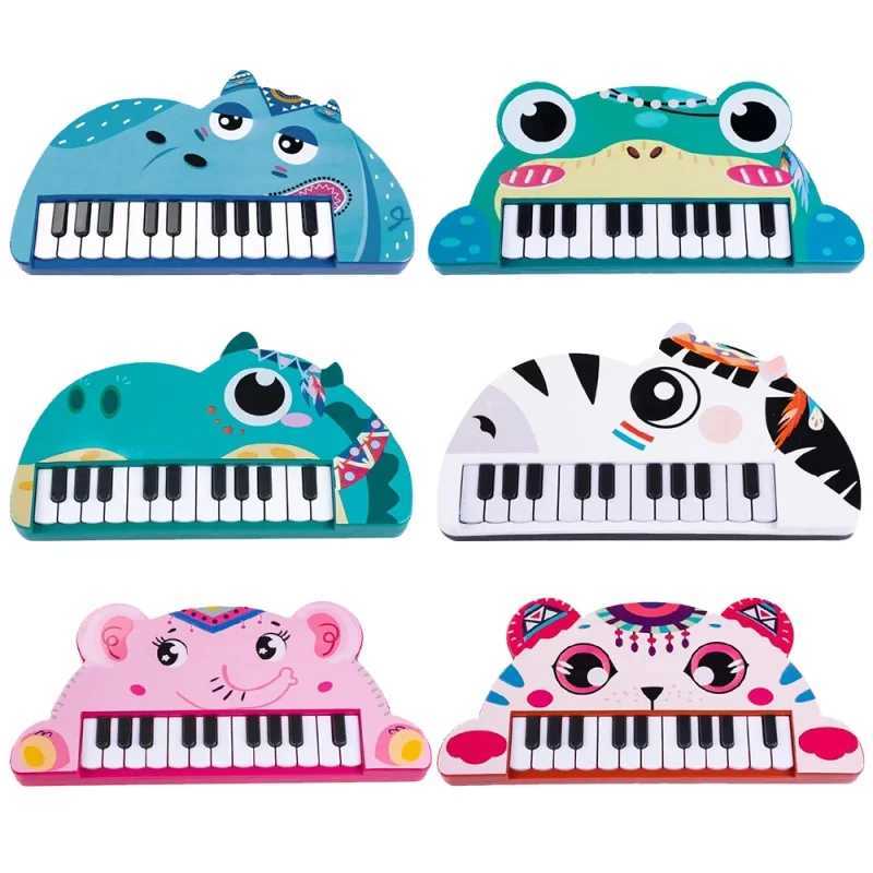 Kids Piano Keyboard Toy Childrens Electronic Musical Instrument MultiFunctional Animal Piano Keyboard Early Education Toys C250913