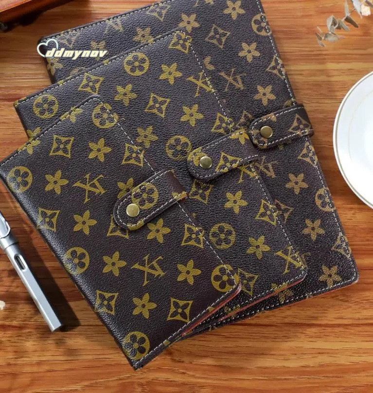 wholesale Diary Book A5 Fashion B5 Notebook Hard Surface Copy 25K Notepad Small Portable A6 Office With Buckle Business 250818 ddmynov