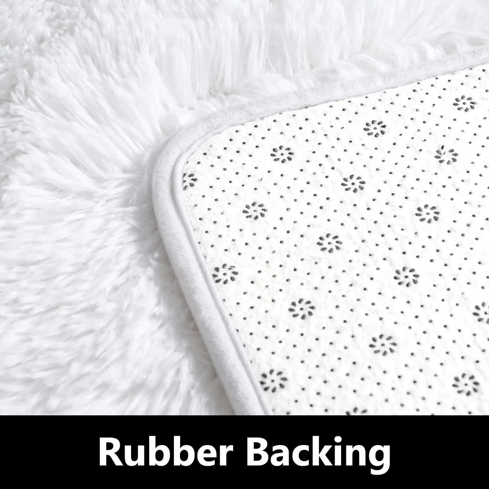 Soft Silky Carpet Round Fluffy Sofa Area Rug for Living Room Kids Bedroom Shaggy Floor Mats Warm Home Decoration Pet Mat Gray C913 H260226