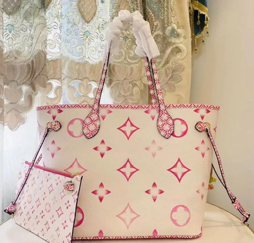 Womens Designer Handbags the Tote Bags Soft Leather Shopping bag 2pcs/set Composite Bag Shoulder BAGS Large Capacity Bags Coin Purs