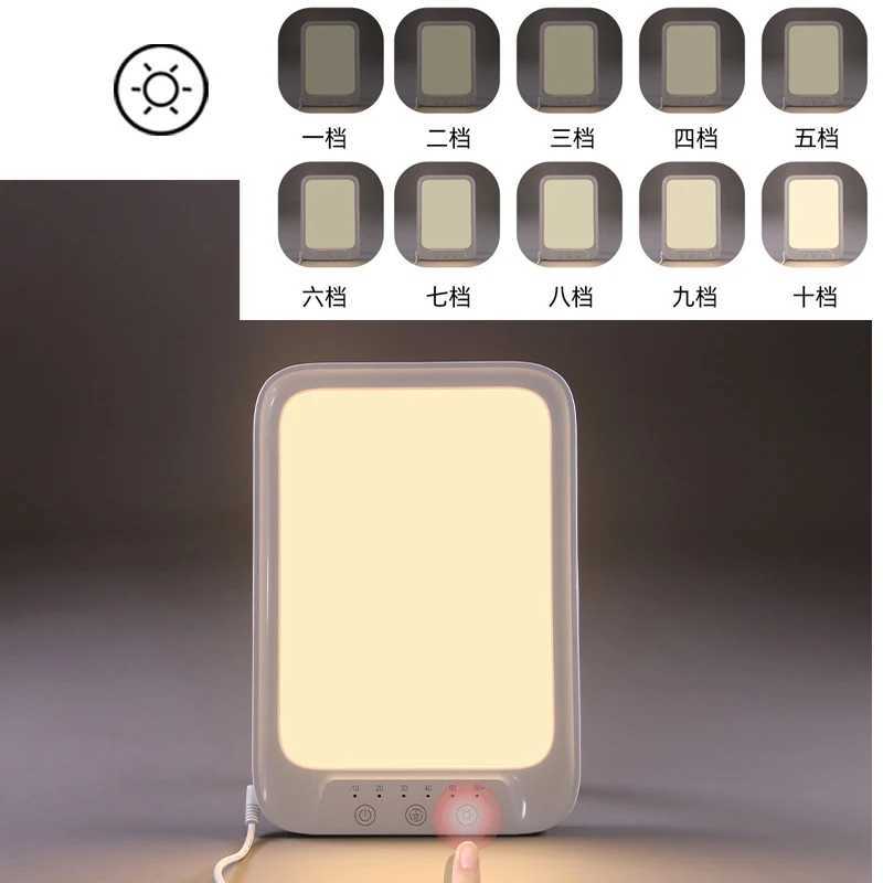 LED Daylight Lamp 20000 Lux Cool Warm Light Therapy Lamp Against Depression 3 Light Colours 5 Brightness Levels Touch Control C250913