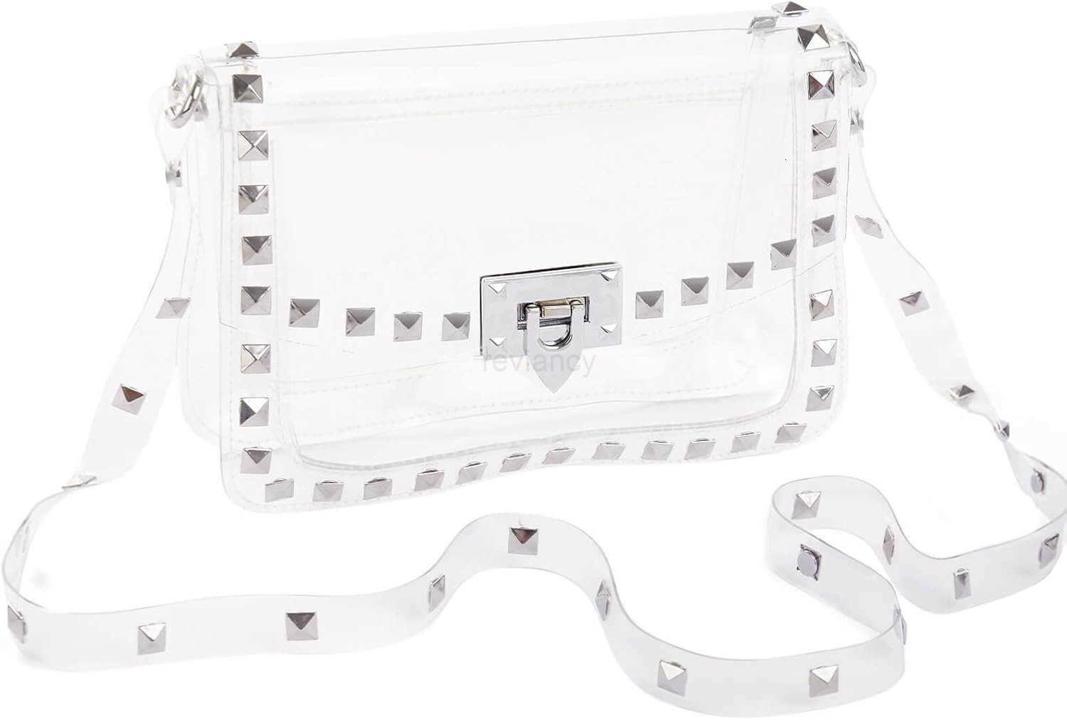 Clear Purse for Women Crossbody Bag Stadium Approved FAshion DcorW250913