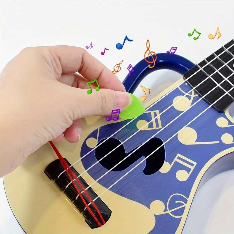 ChildrenS Mini Ukulele Guitar Toy Instrument 4 Strings ChildrenS Education Toy Music Learning Game For Boys And Girls C250913