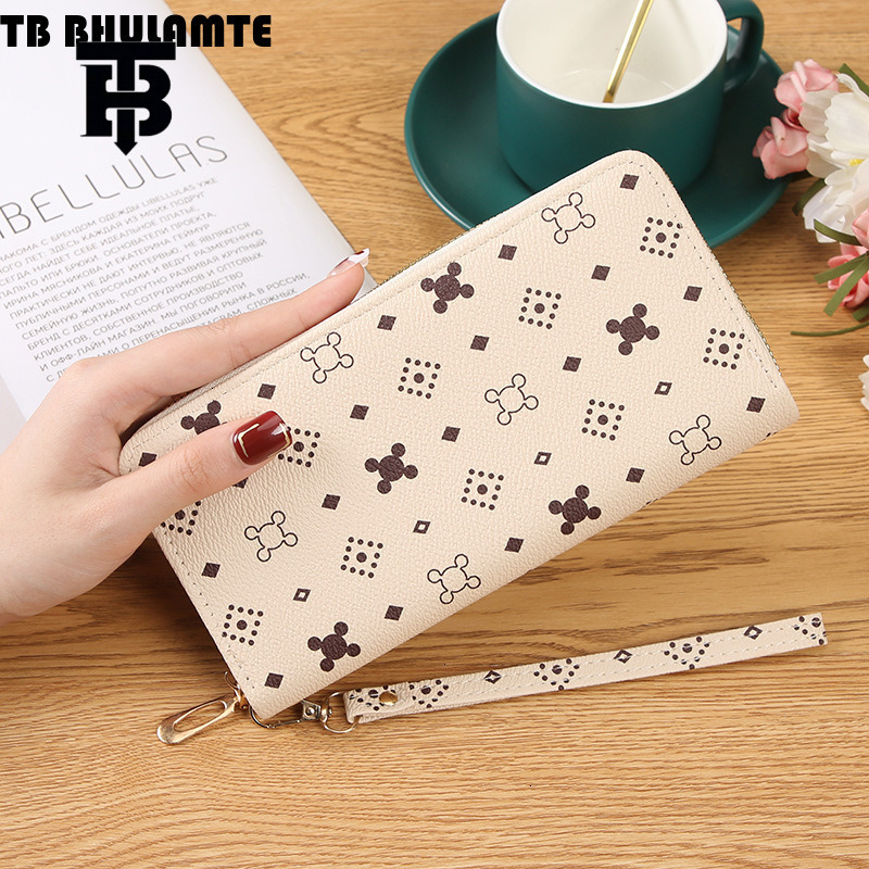 TB BHULAMTE Designer Bag Source Luxury Bag Factory 2025 New Women's Luxury Bag Wallet Long Multi-card Slot Coin Purse Money Clip Zipper Clutch Ph