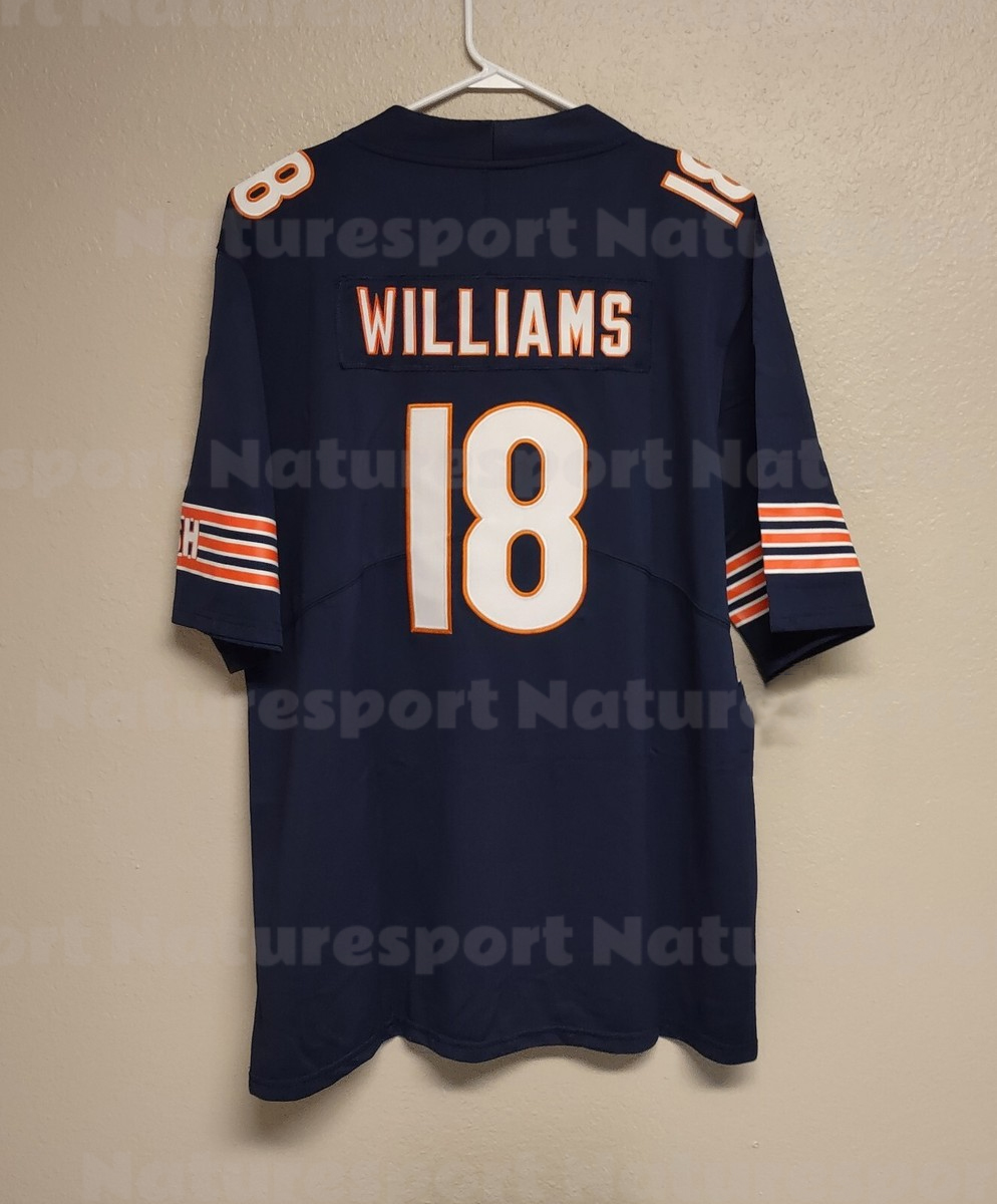 18 Caleb Williams D.J.Moore 15 Rome Odunze Cole Kmet Jaylon Johnson Walter Payton Brian Urlache rPersonalized Customized Football Jerseys Custom Any N