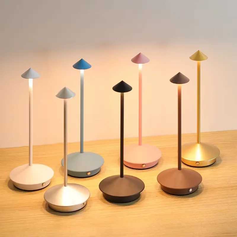 LED Home Decoration Modern Simple Table Lamp Creative Mushroom Night Light Restaurant Table Lamp Bedside Atmosphere Lamp C250913
