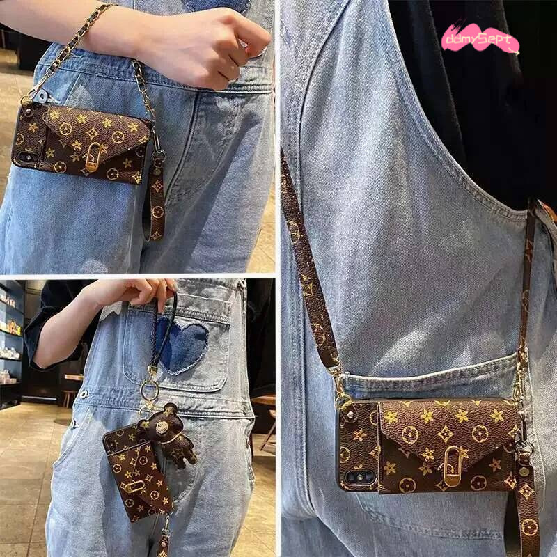 Lanjia- Fashion Designer Case Suitable For Iphone 15 14 13 Pro Max With Wallet E4bfd ddmythur