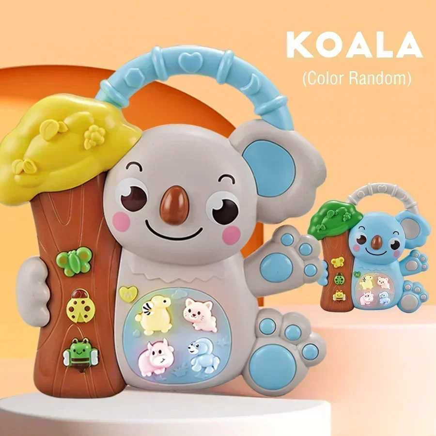 Cartoon Animals Pianos Keyboard with Lights Early Learning Electronic Music Baby Toys Educational Sensory Music Tos for Toddlers C250913