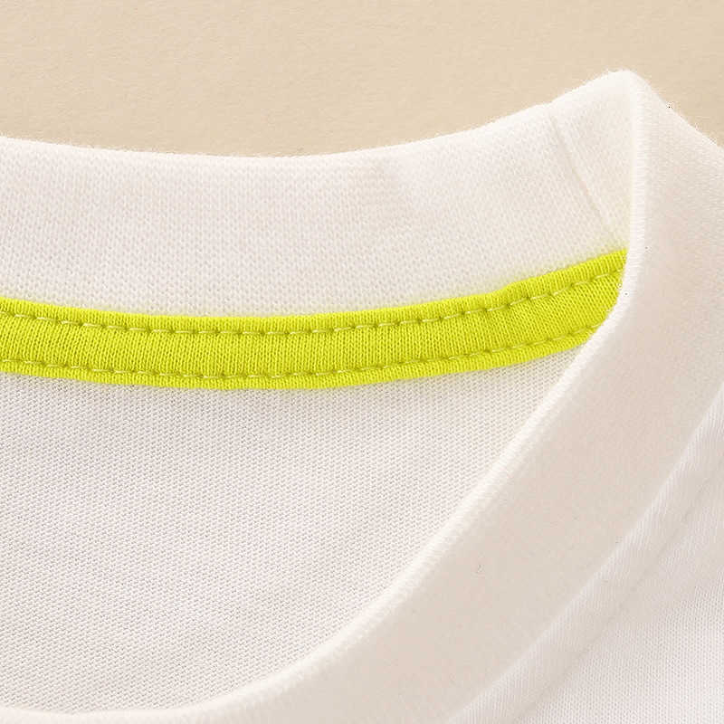 Summer New Short Sleeve Boys' T-Shirt Cute Motorcycle Print Round Neck Top Baby Pullover Shirt