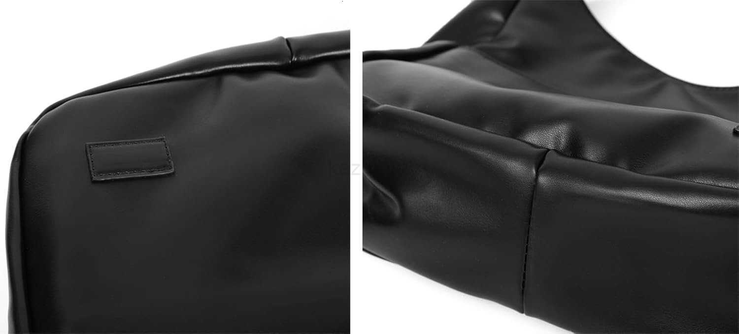 Pocadri Women Tote Handbags Chic Vegan Leather Tote Bag Purse Stylish Casual Trendy Large Soft Shoulder Bag Z250922