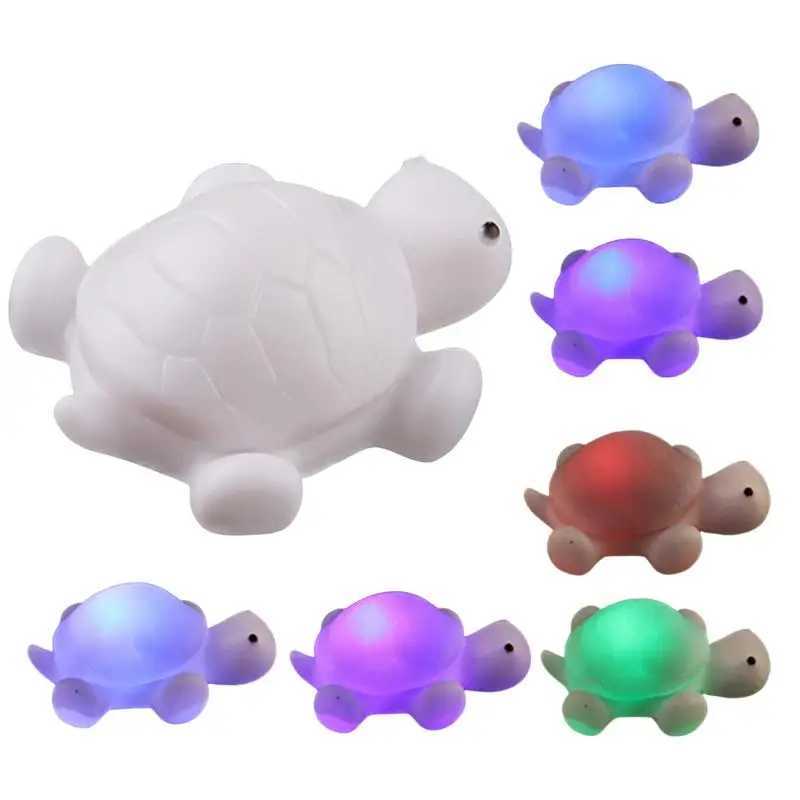 LED Turtle Night Light Colorful Turtle Night Light 7 Colors Night Light Childrens Bedroom Living Room Decoration Gift LED Light C251122