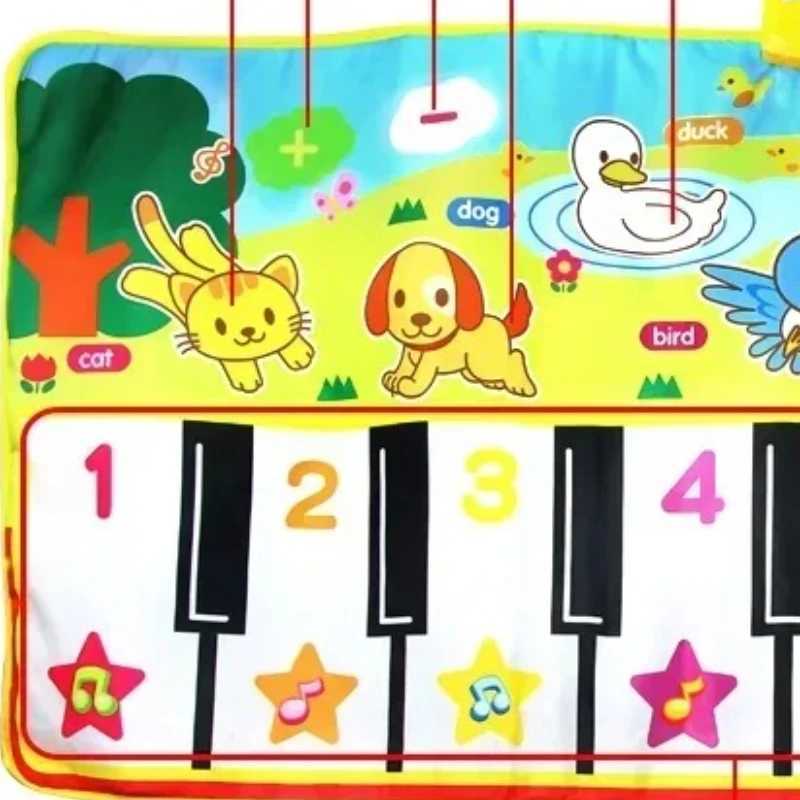 Large Children Music Mat 3 Piano Modes Early Music Enlightenment Safe Material ParentChild Top Gift Choice C250913