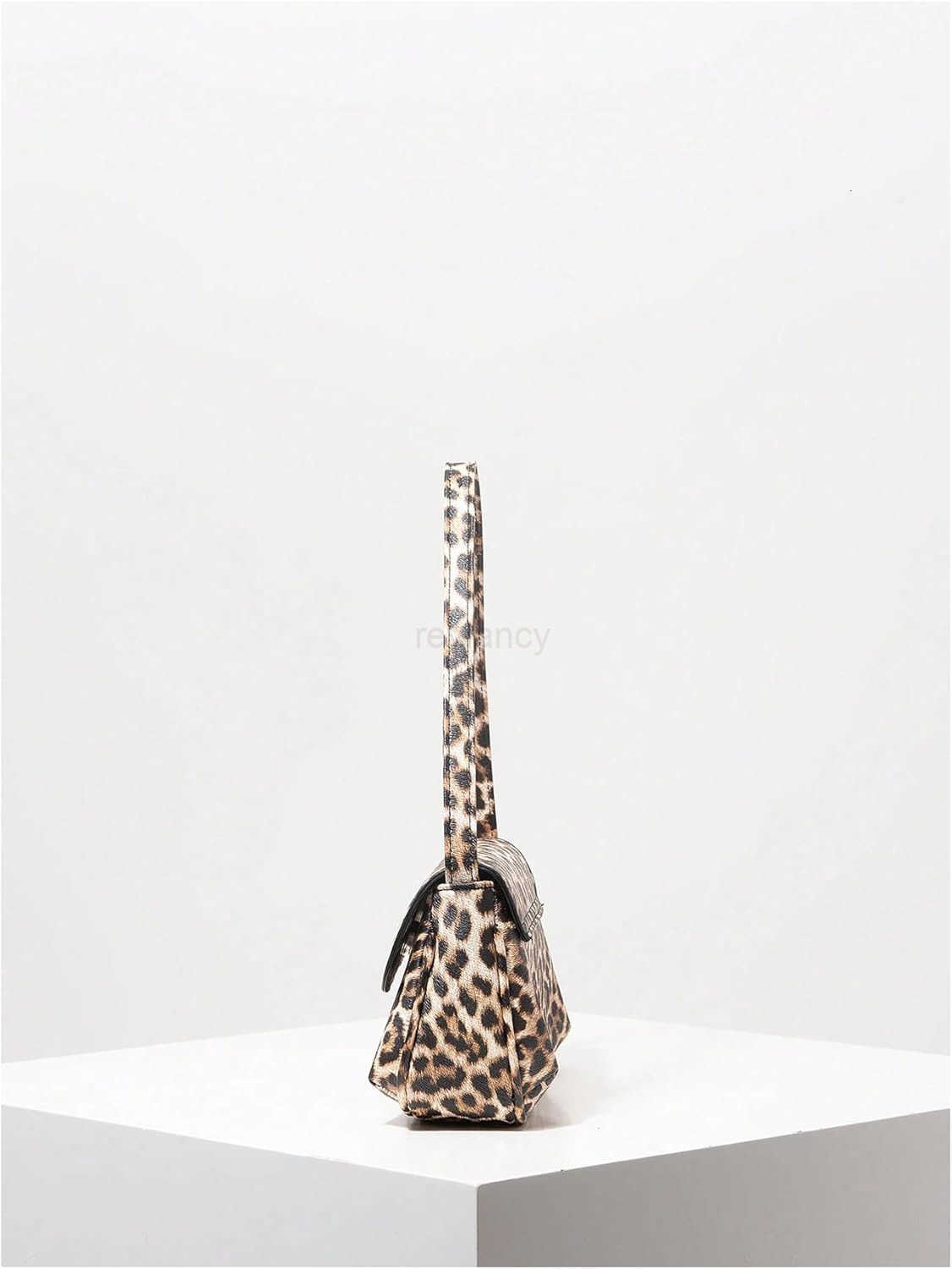 Womens Retro Flap Shoulder Bag PU Leather Top Handle Underarm Bag PurseW250912