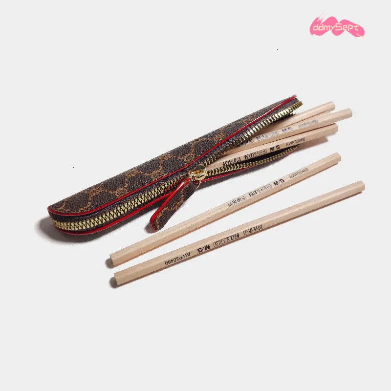 wholesale Simple Classic Old Flower Print Small Capacity Case for Boys and Girls Pencil Insulin Pen Storage Bag 250726 ddmythur