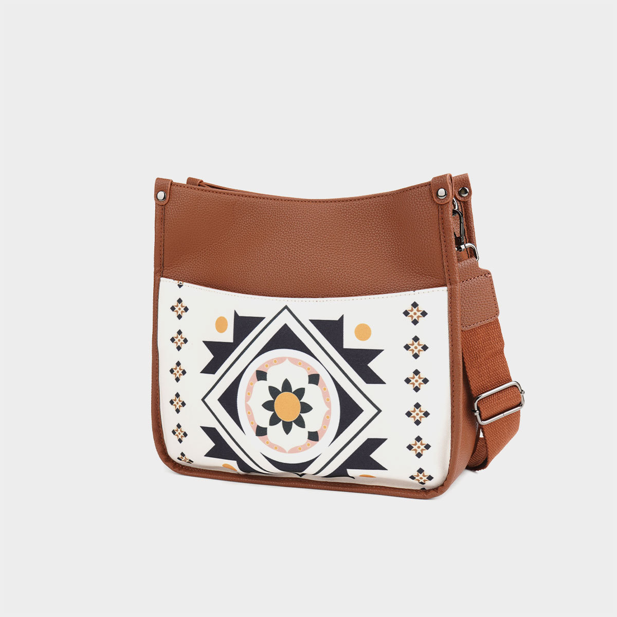 HERMIN 2025 new retro western bohemian style women's shoulder crossbody bag fashionable