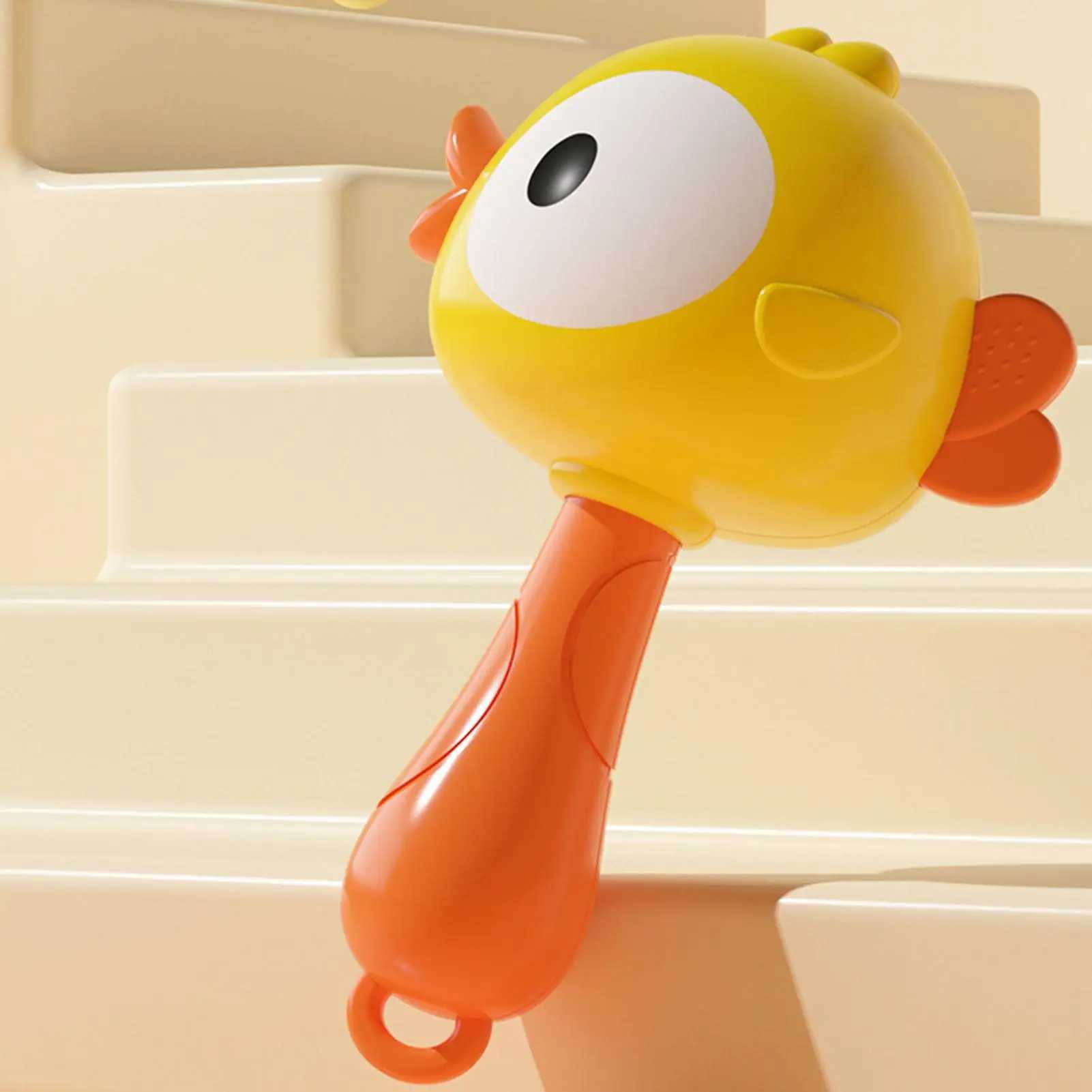 new Enlightenment Cute Frog Duck Maracas For MusicCreative Baby Musical Instrument Rattle Shaker Toys For Kids Birthday Gifts C250913