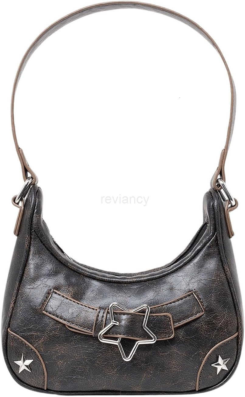 Womens PU Leather Top Handle Medium Square Bag Vintage Shoulder Handbags Hobo BagsW250913