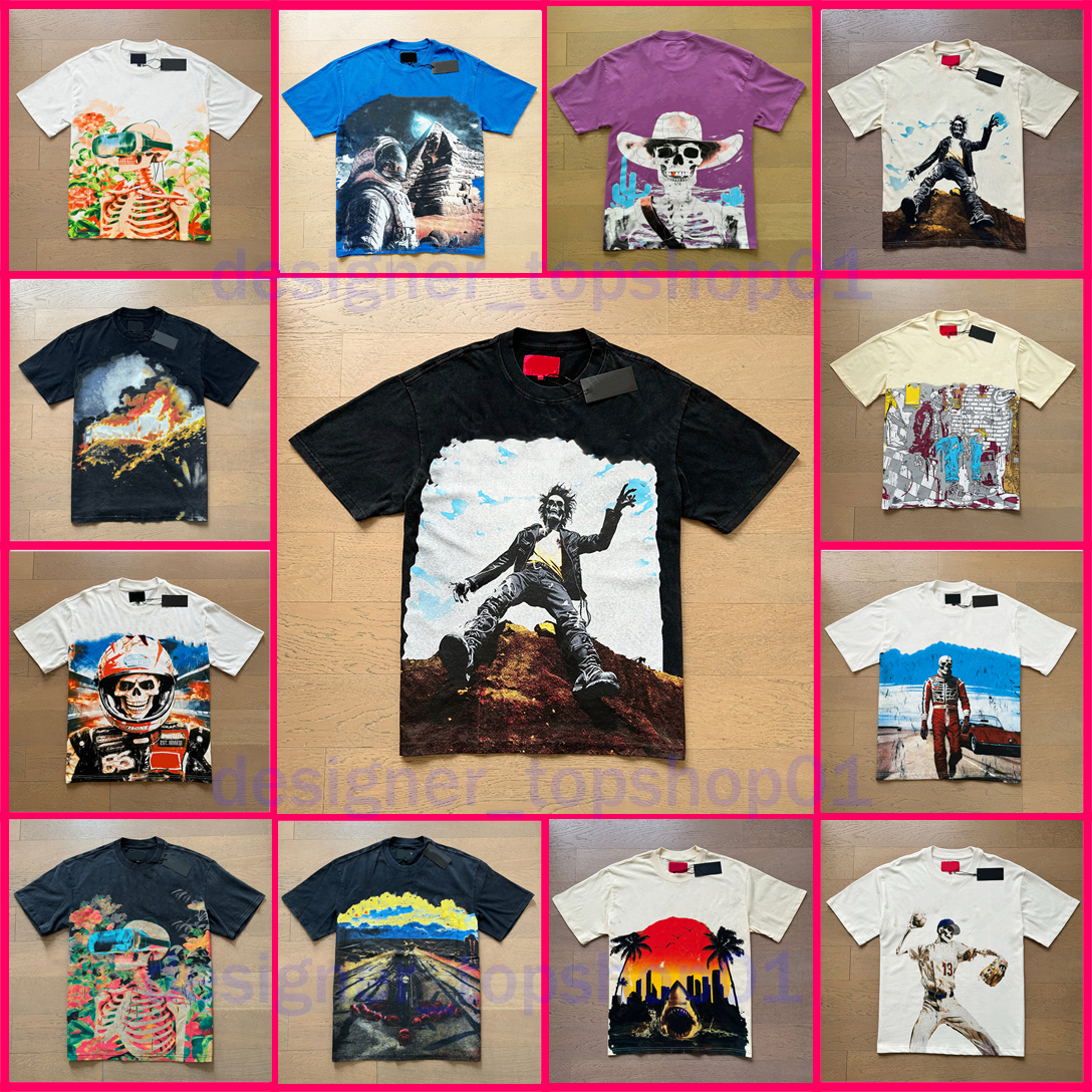 mens shirt designer shirt mens t shirt clothe beach hipster fabric cotton Street colorful graffiti Letter foil all print Vintage washed black tee US size S-XL peio2