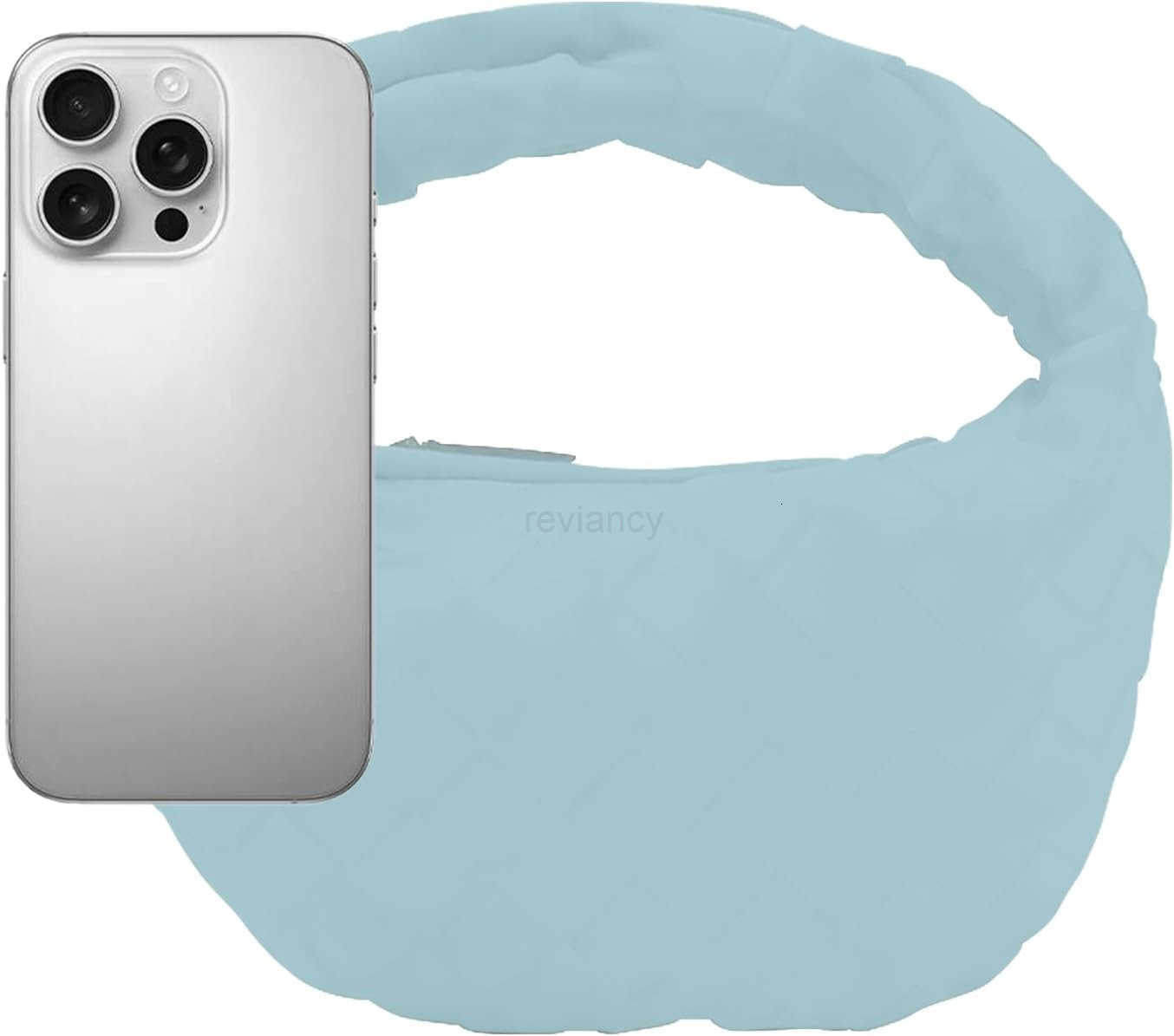 Small Knotted Hobo Bag for Women Fashion Dumpling Top Handle Handbag Soft PU Leather Purses 2025W250913