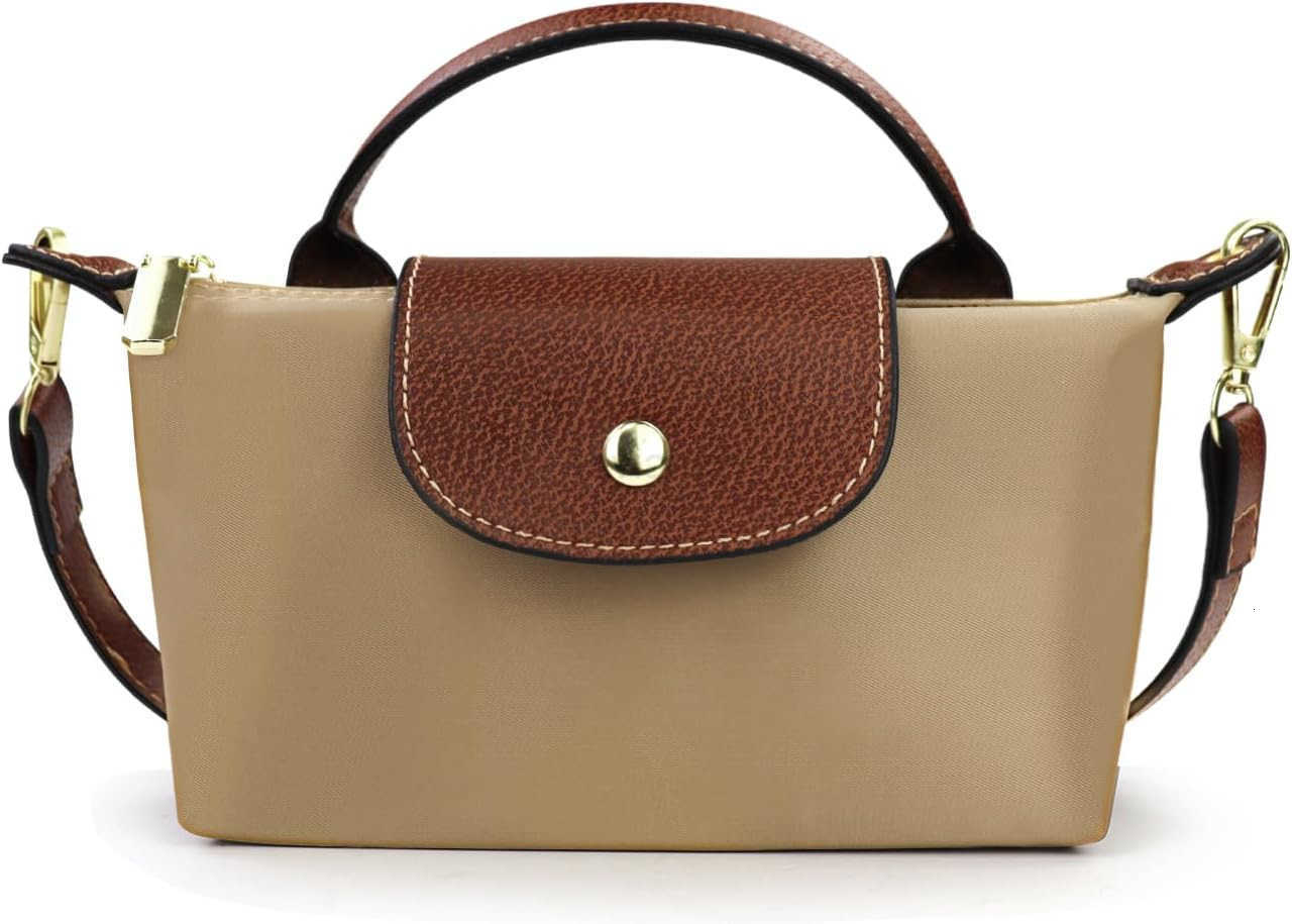 Mini Crossbody Bags for Women Top Handle Small Crossbody Purse with Adjustable Strap Nylon Small HandbagsW250913