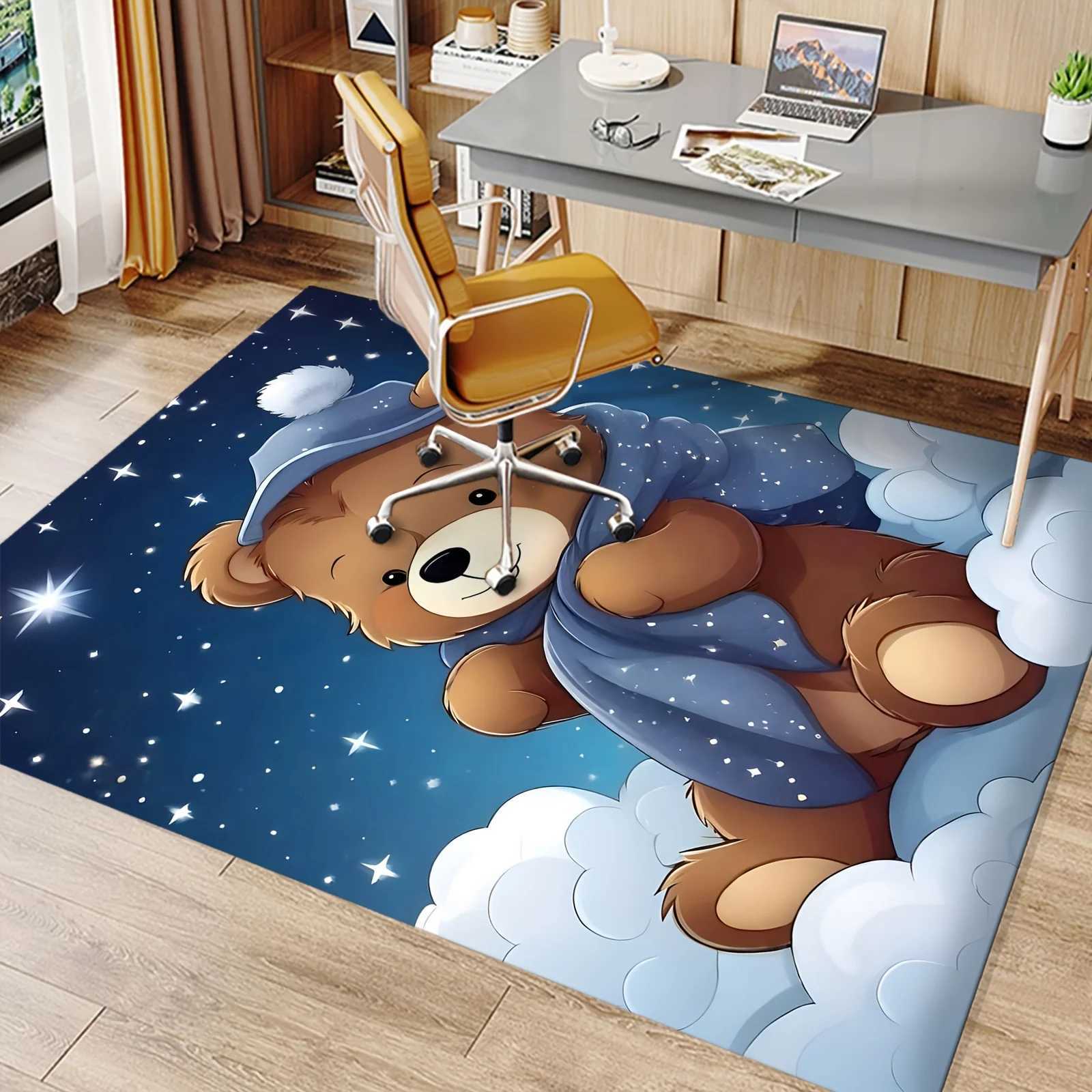 Xiongyun Carpet Childrens Bedroom Comfortable Night Sky Pattern Soft Area Carpet Baby Room Decoration C250913