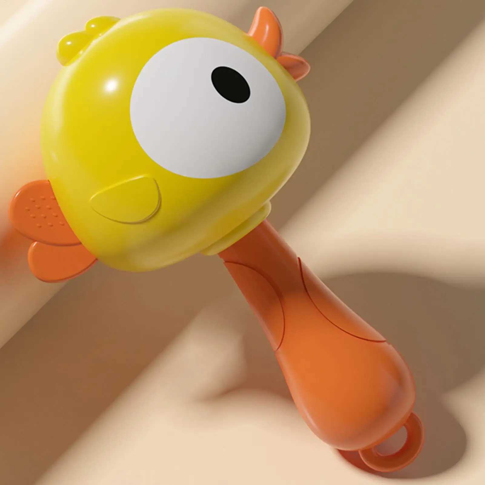 new Enlightenment Cute Frog Duck Maracas For MusicCreative Baby Musical Instrument Rattle Shaker Toys For Kids Birthday Gifts C250913