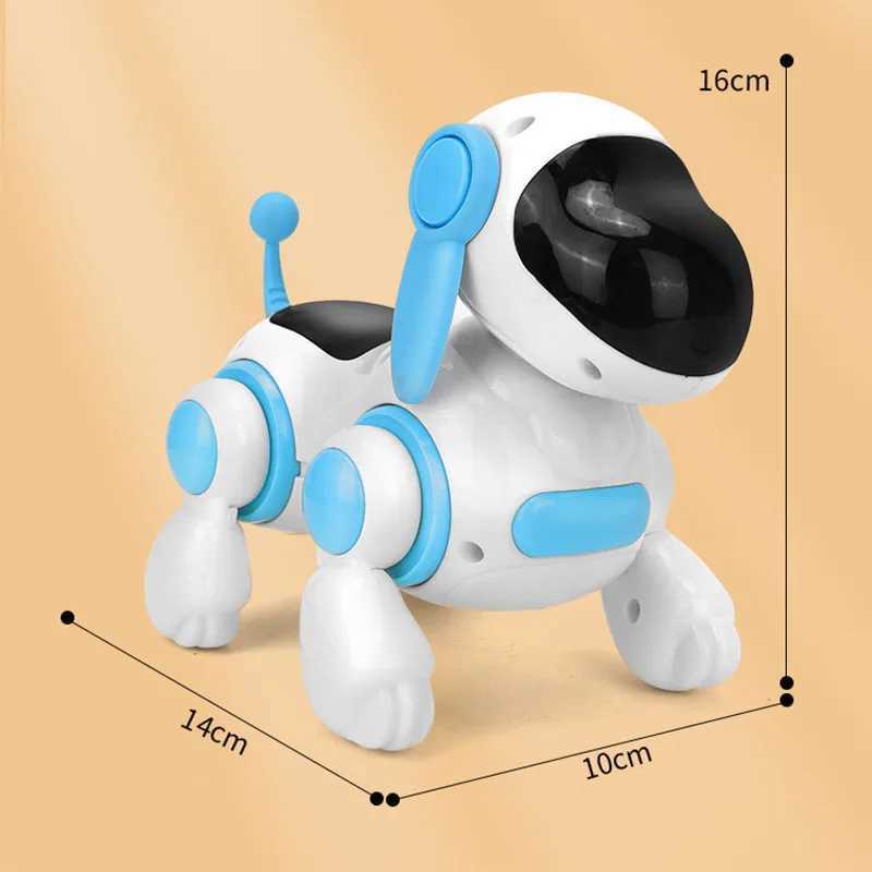Electronic intelligent interactive robot dog crawling dog toy with lights and music simulation singing and interactive childre C250913