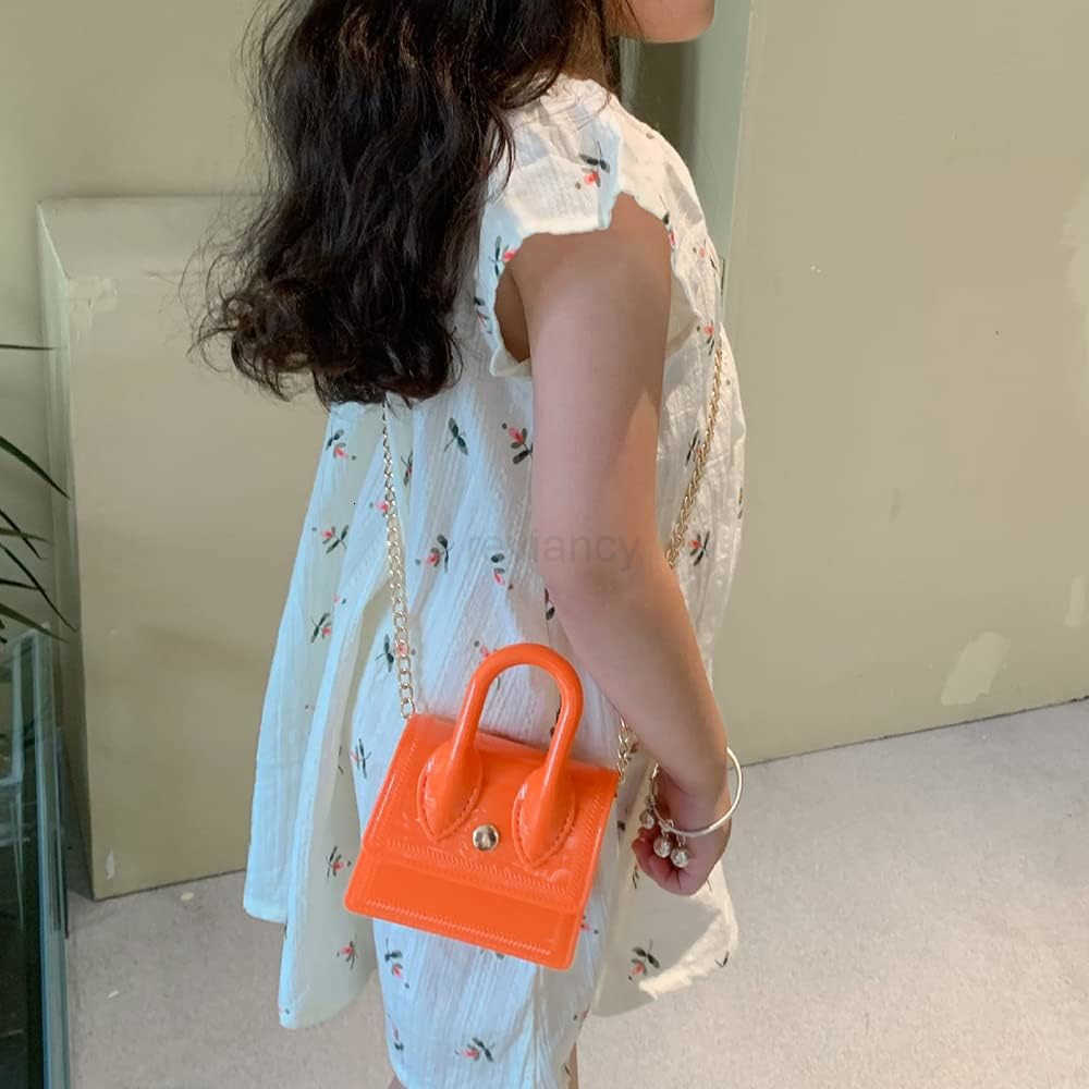 Mini Cute Purse for Little Girls Flap Purse TopHandle Clutch Handbag Crossbody BagW250913