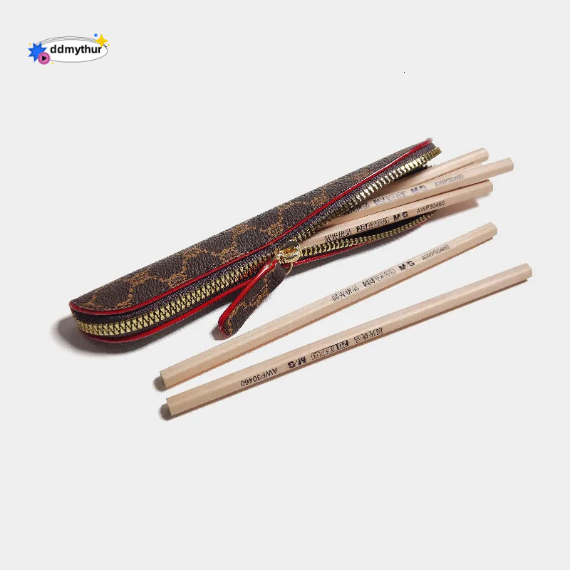 wholesale Simple Classic Old Flower Print Small Capacity Case for Boys and Girls Pencil Insulin Pen Storage Bag 250726 ddmythur