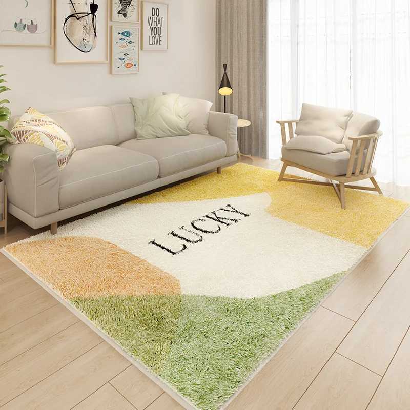 Modern Style Rugs for Bedroom Large Size Living Room Decoration Plush Carpet Home Fluffy Soft Rug Thick Washable Study Floor Mat C250913