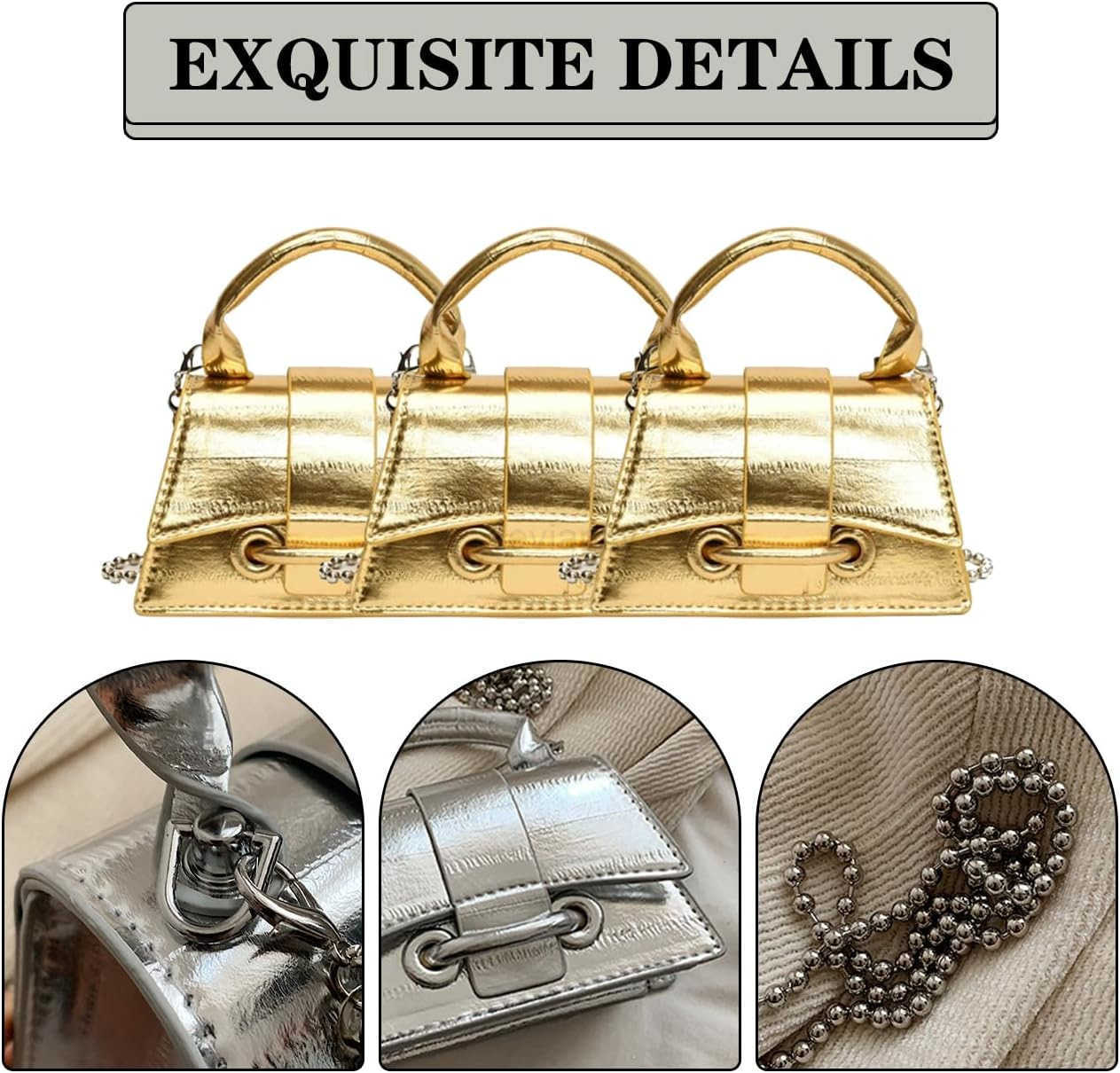 Mini Crossbody Bags Womens Y2K Purses Top Handle Crossbody Bag Clutch Shoulder Handbag for Cocktail Party Prom WeddingW250913