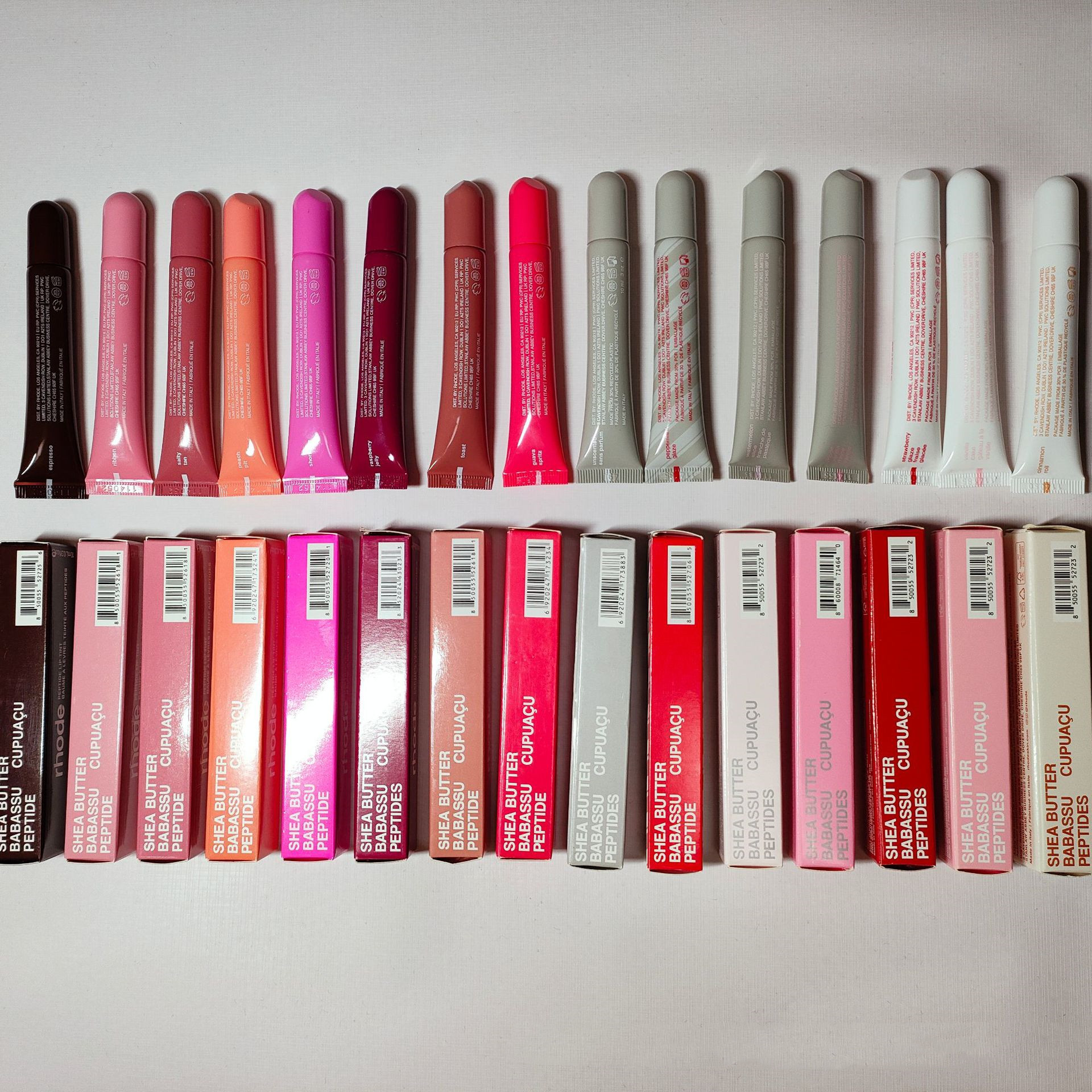 Makeup Lip Gloss 10ml Lip Plumper Liquid Lipstick Toast Espresso Raspberry Jelly Bean Shortcake Ribbon Lipbalm Moisturize Shiny Glitter Lipgloss Beauty Cosmetics