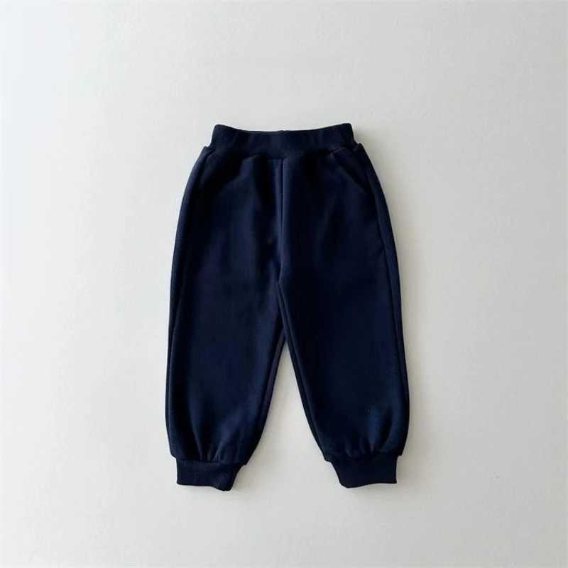 TZ24101 Childrens Spring Autumn Cute Bear Cartoon Pattern Loose Casual Sweatshirt Set TwoPiece Set for Boys And Girls C250913