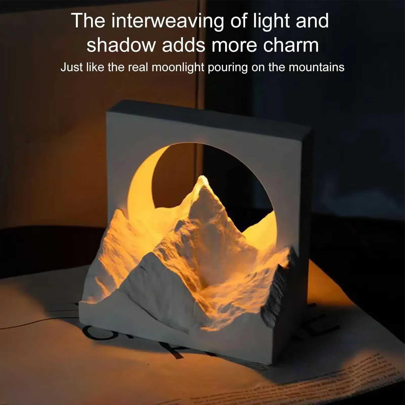 Aromatherapy Lamp Rizhao Jinshan Bedside Lamp Plaster Creative Decoration Relaxing Aromatherapy Night Light for Adults Teen Kids C250913
