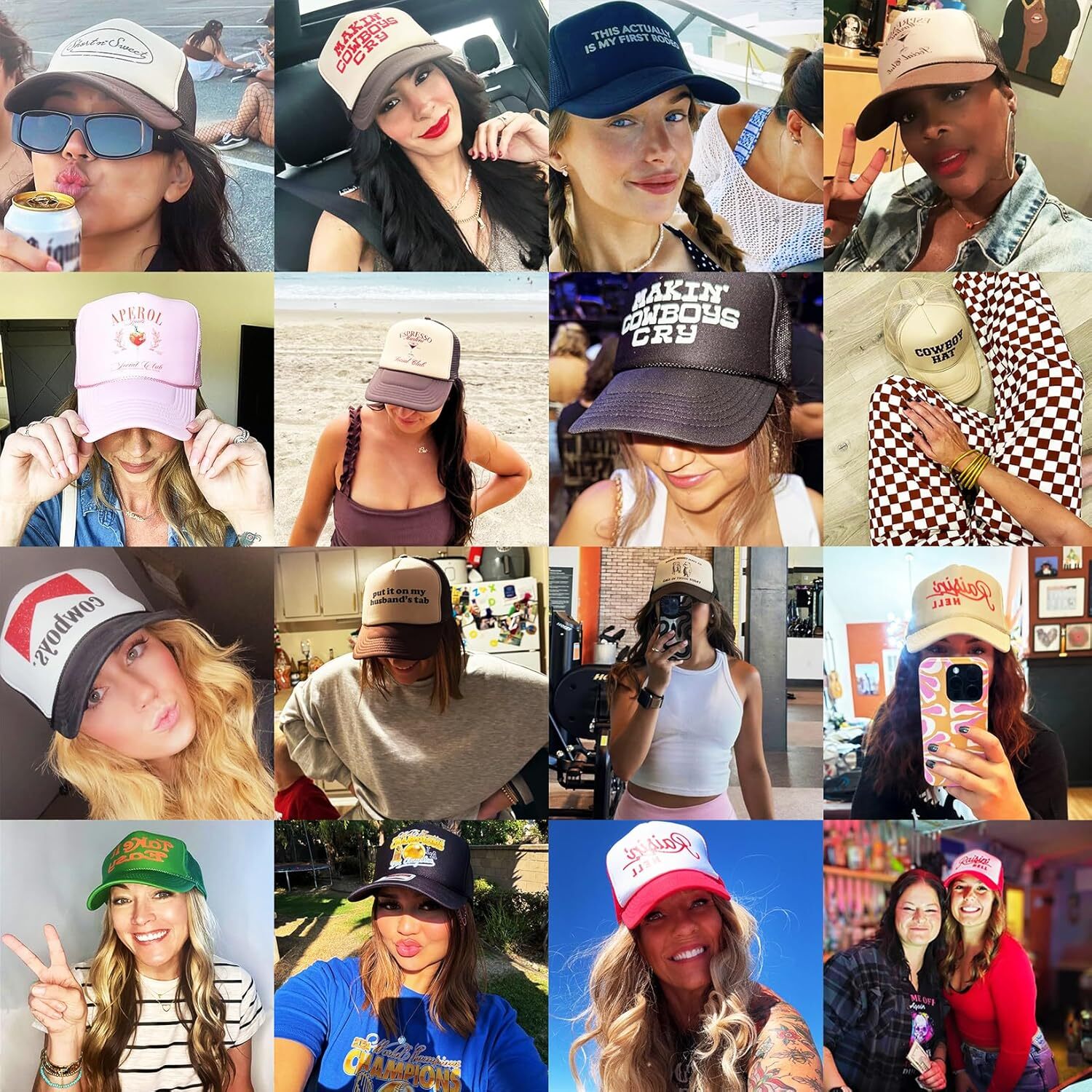 God is Good All The Time Script Vintage Trucker | Premium Snapback Baseball Hat for Men & Women