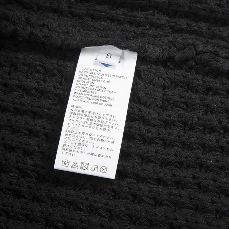 Heavy Knit Madness Sweaters Autumn Winter High Quality Casual Unisex Loose Waffle Pattern MDNS Sweater Pullover W250905