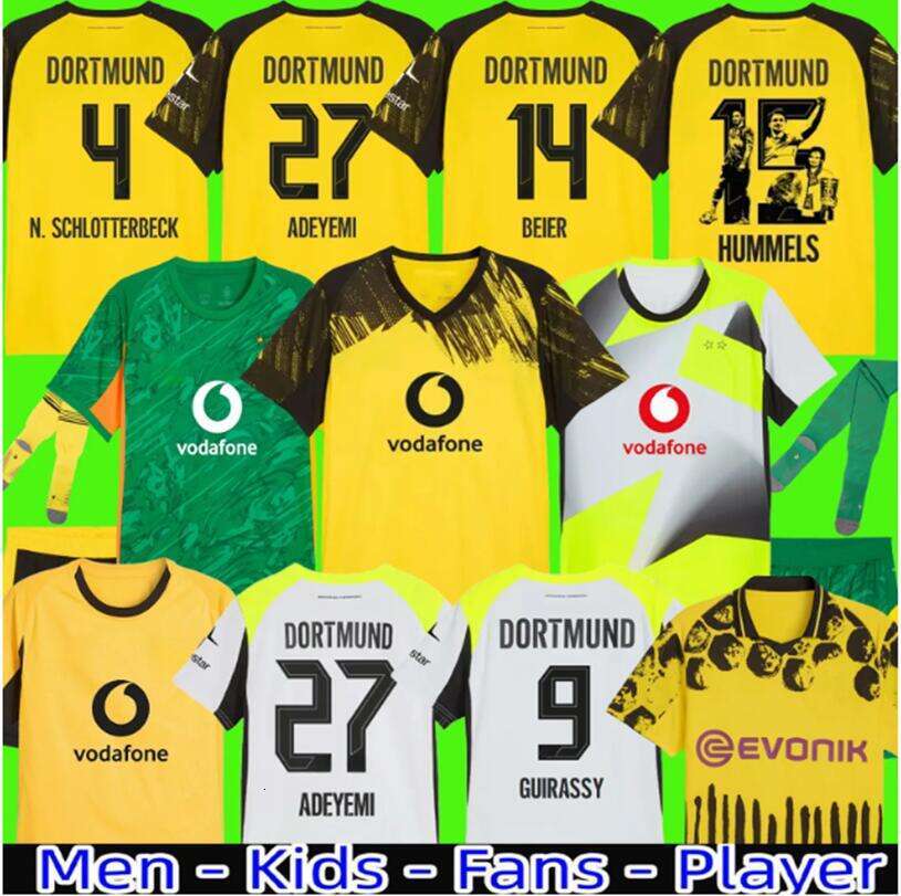 HALLER Soccer Jerseys 25 26 REUS 2025 2026 soccer football top shirt NEONGELB HUMMELS BRANDT DORTMUND Men Kids Special Kit maillot de foot Fullkrug Sabitzer 888