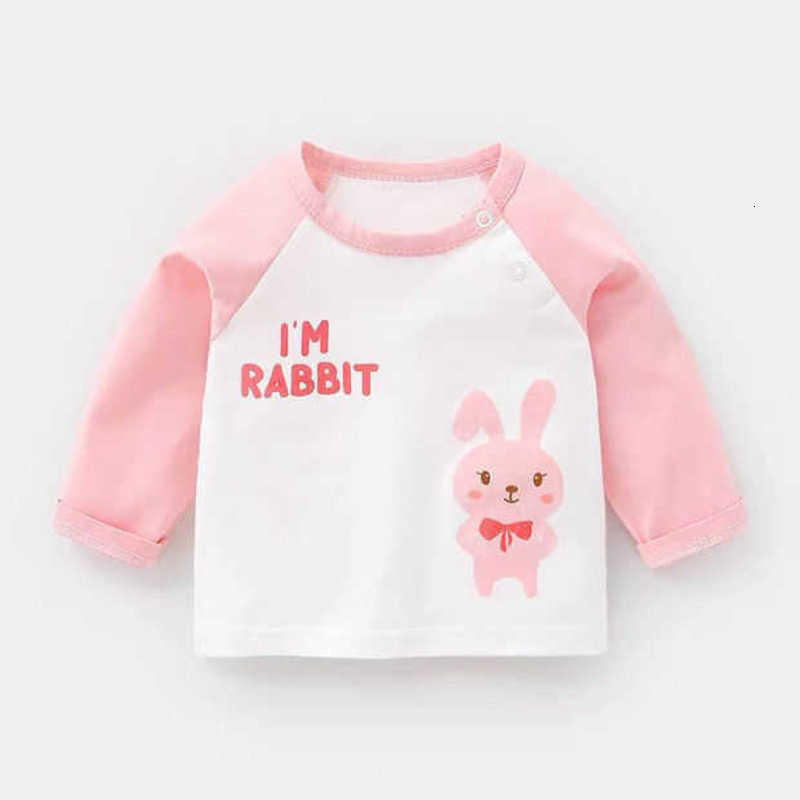 Baby Spring and Autumn Long Sleeve Cotton T-Shirt Cute Stylish Boys and Girls Toddler Infant Top Base Shirt Outerwear for Infants and Toddlers