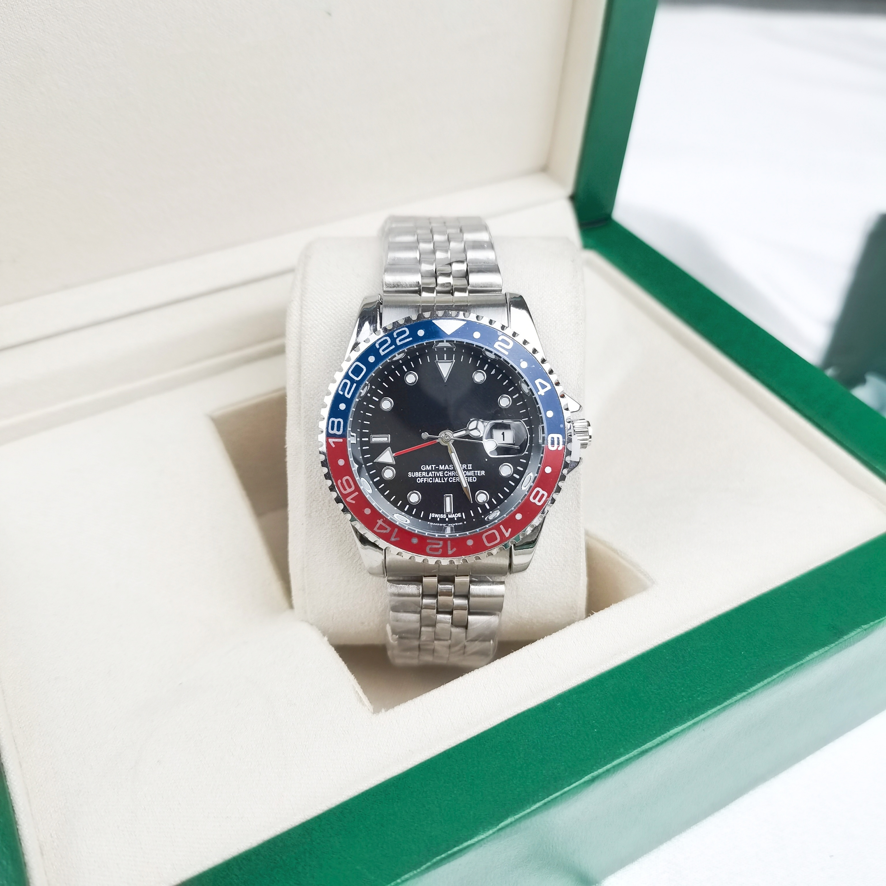 AAA rox watch 4 needles Automatic Date Men Ro Women x Brand Fashion Luxury Brand Strap Sport Quartz Clock Men hubnessingly submarin Watch bcxvz