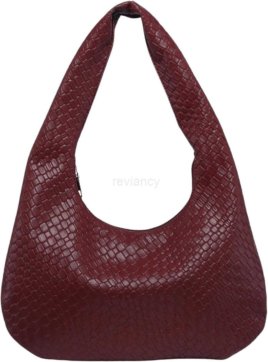 Womens Vintage Leather Tote Shoulder Handbag Top Handle Hobo BagW250913