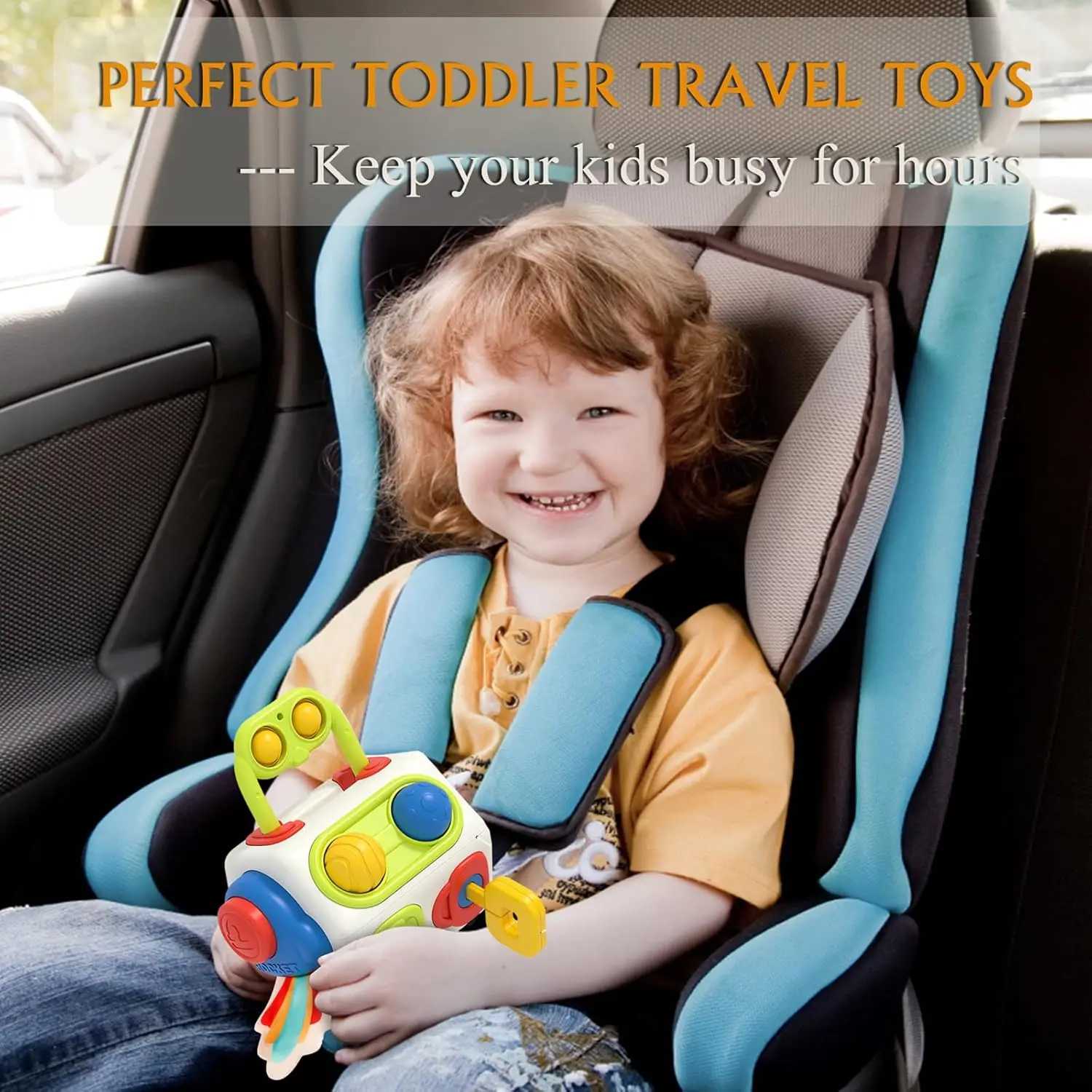 Montessori Busy Cube Toys for Toddler Sensory Activities Busy Board Early Educational Learning Travel Toys Gift for Kids C250913