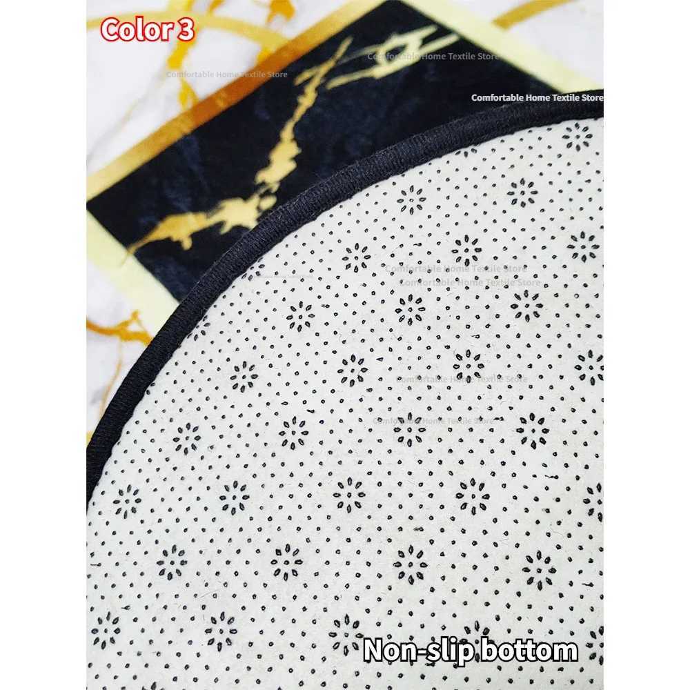 Specialshaped Luxury Gold Carpet Living Room Decoration Home Kids Bedroom Carpets Nonslip Washable Floor Mats Large Area Rug C250913