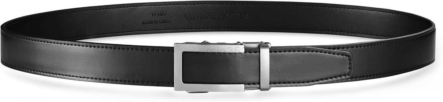Womens Ratchet LEather DrESS Belt CustomizabLE FitFashion CLASSic Designs for DrESS and Casual 1 15W250913