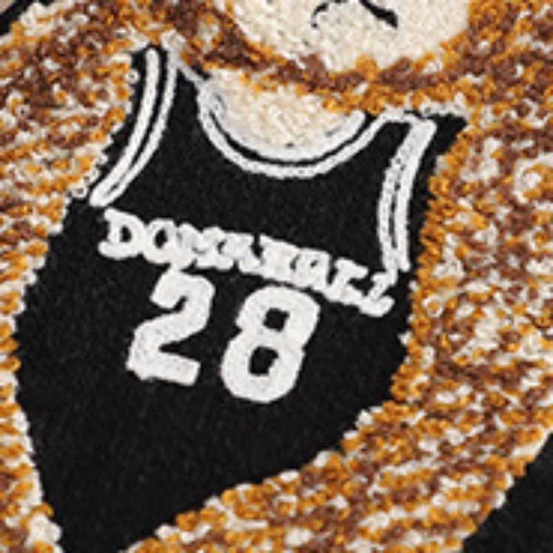 Spring Baby Girl Boy Embroidery Clothes Set Children Sports Cartoon Bear Sweatshirt Top and Pants Bottom Suit Cotton Tracksuit C250913