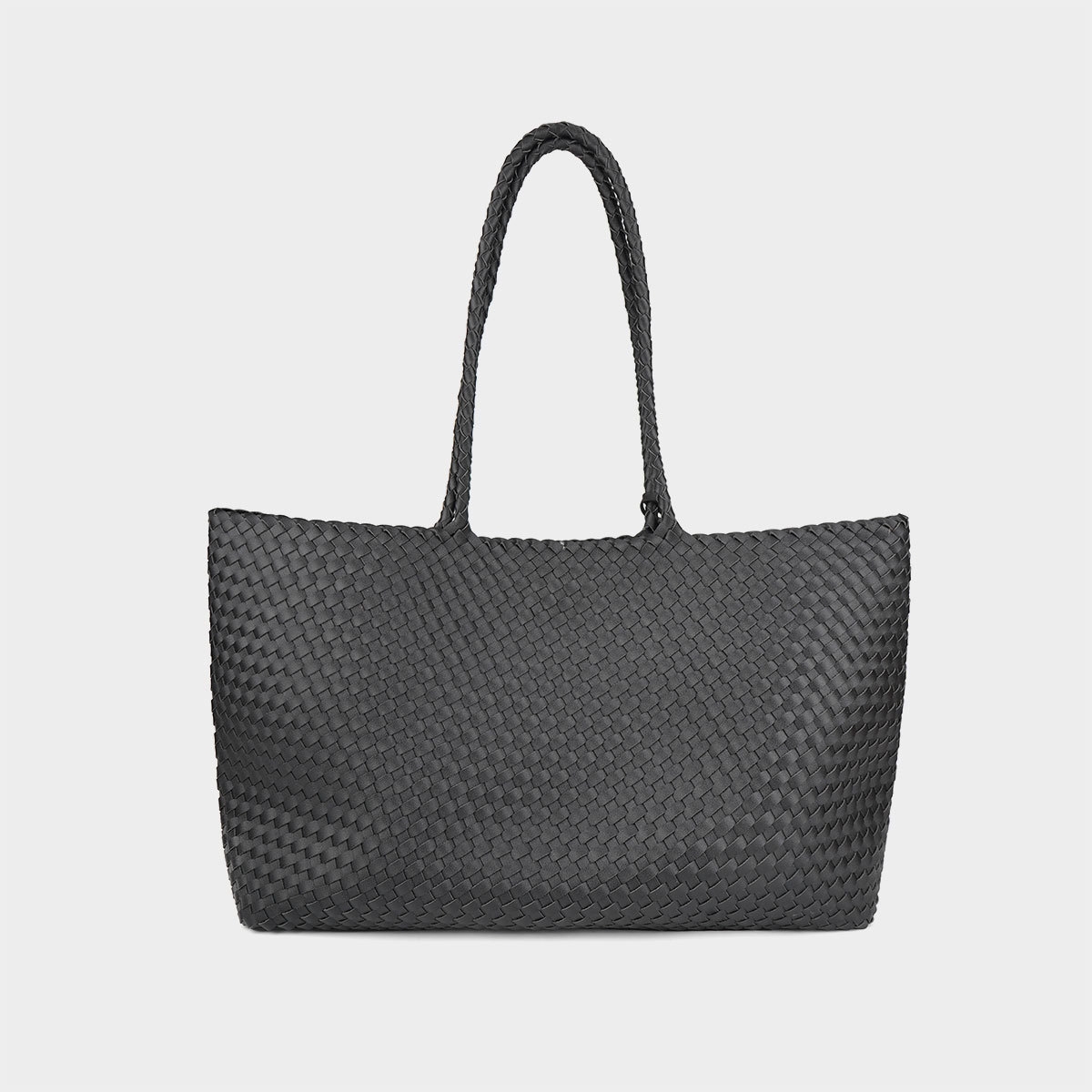 HERMIN 2025 New Women's Bag Large Capacity Bag Hand Woven Bag Handheld Shoulder Bag Tote Bag