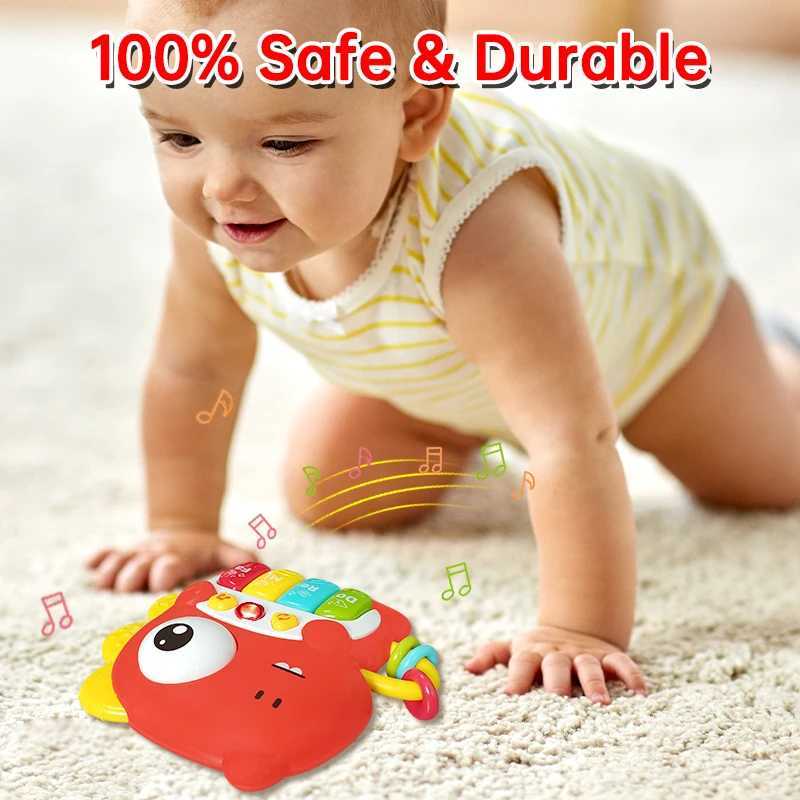 Baby Electronic Piano Toys MusicLight Keyboards Animals Instrument Toys Toddlers 1836 Months Montessori Educational Baby Gifts C250913