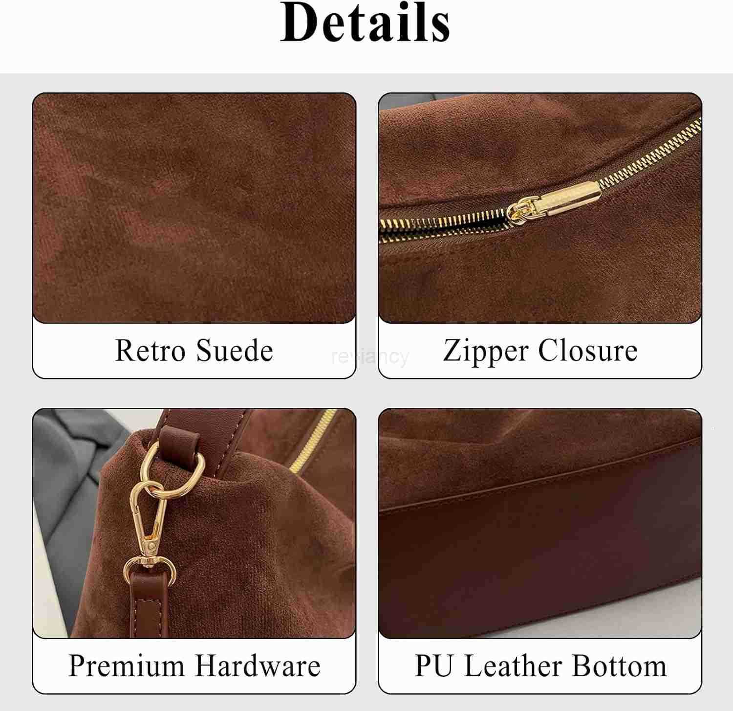 Tote Bag Women 2025 Fall Winter Handbag Retro Crossbody Shoulder Bag Trendy Top Handle Everyday Work PurseW250913