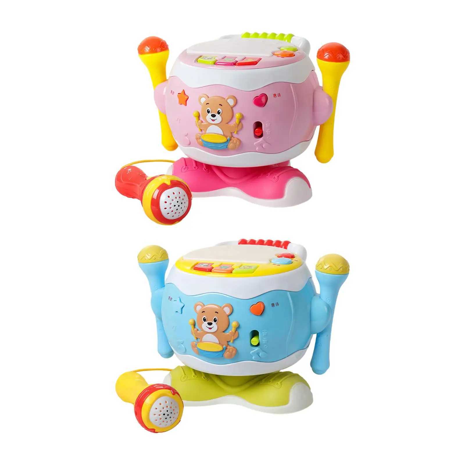 Baby Drum Childrens Hand Beat Drum for Kids 1 2 3 4 Year Old Children C250913