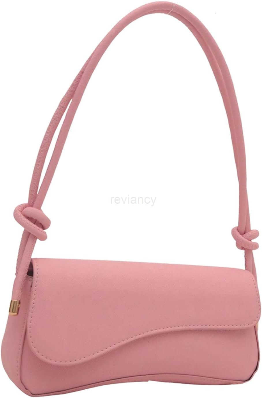 Womens Asymmetrical Flap Shoulder Bag Adjustable Knot Strap Top Handle PursesW250913