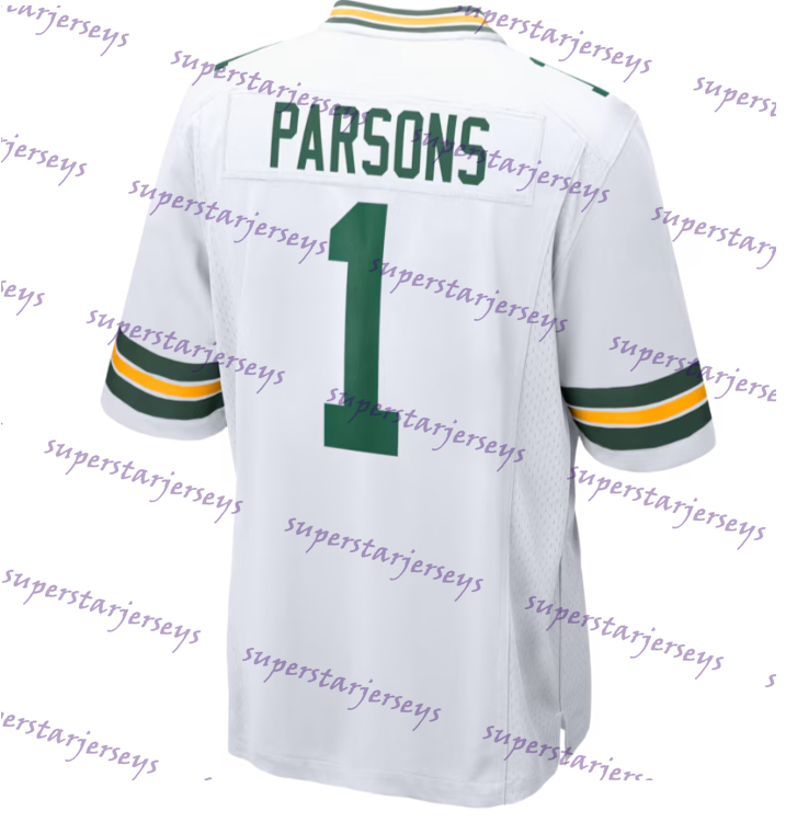 Custom Football Jersey 1 PARSONS Love Custom Football Jersey Willis Brooks Jacobs Doubs Heath Melton Jerseys Any Name Number